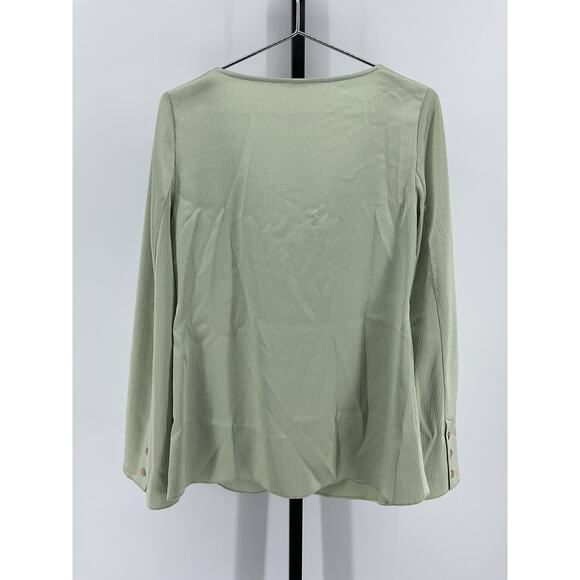 Cult Gaia 'Alina' Green Polyester Top Size L - Picture 2 of 5